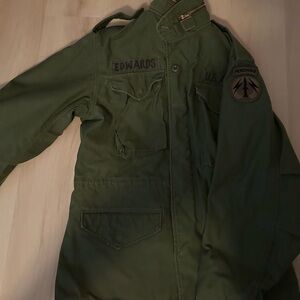Vintage M65 Small/Regular with patches